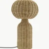 Grote tafellamp Vinka van rotan^Westwing Clearance