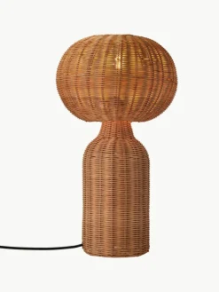 Grote tafellamp Vinka van rotan^Westwing Clearance