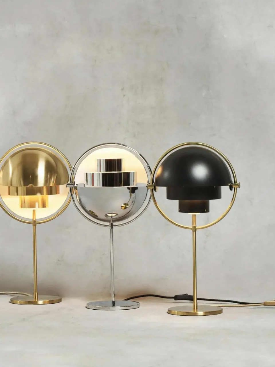 Grote verstelbare tafellamp Multi-Lite^GUBI Discount