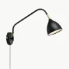 Grote verstelbare wandlamp Valencia met stekker^Markslöjd Hot