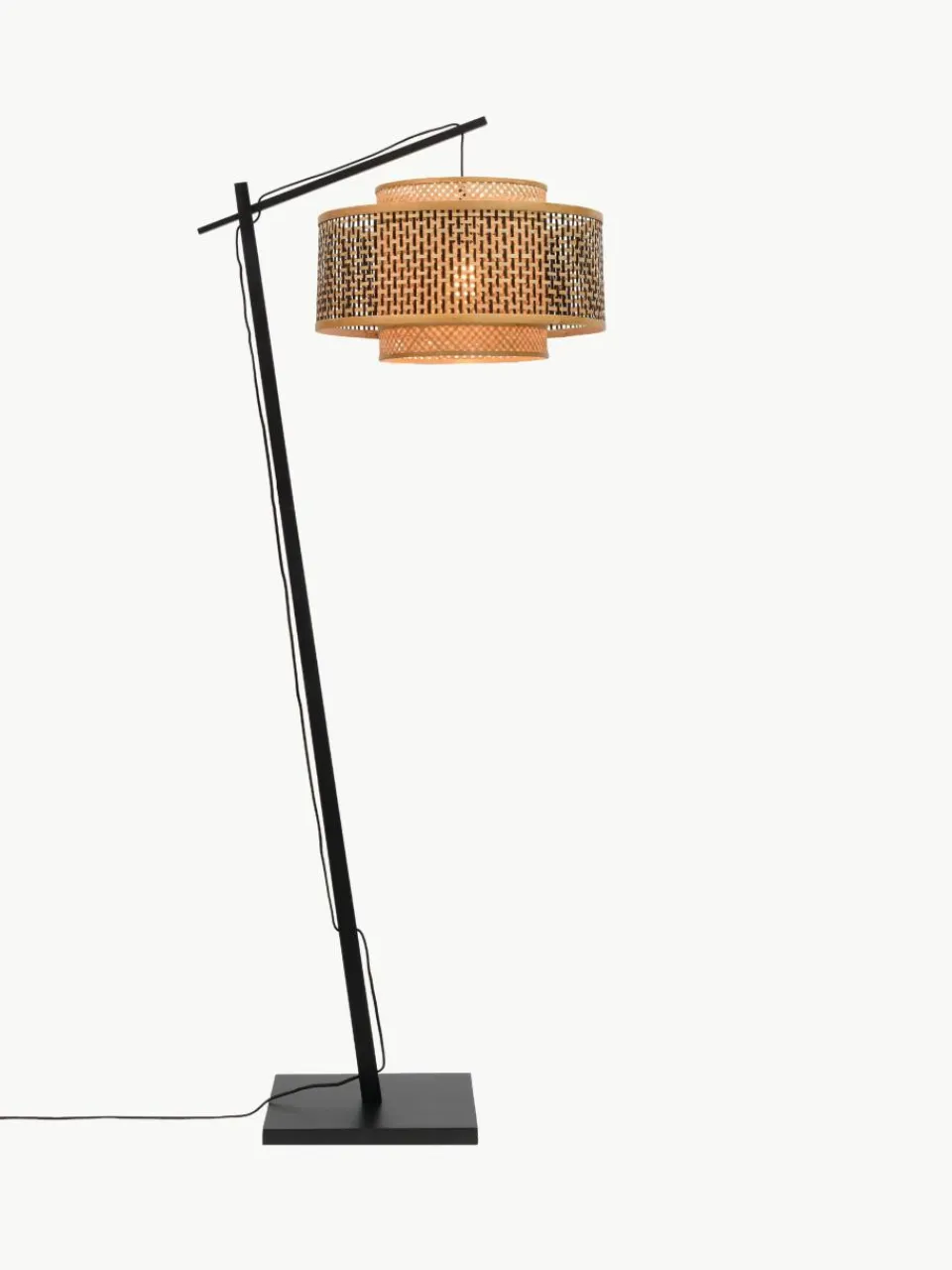 Grote vloerlamp Bhutan van bamboehout^Good & Mojo Outlet