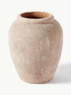 Grote vloervaas Leana met zandafwerking, H 50 cm^Westwing Collection New