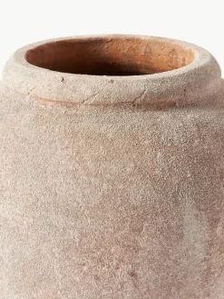 Grote vloervaas Leana met zandafwerking, H 50 cm^Westwing Collection New