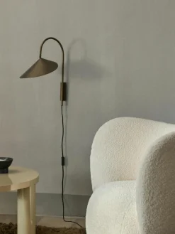 Grote wandlamp Arum met stekker, verstelbaar^ferm LIVING Hot