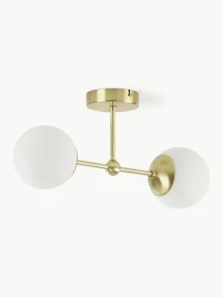 Grote wandlamp Beth van opaalglas^Westwing Collection Sale