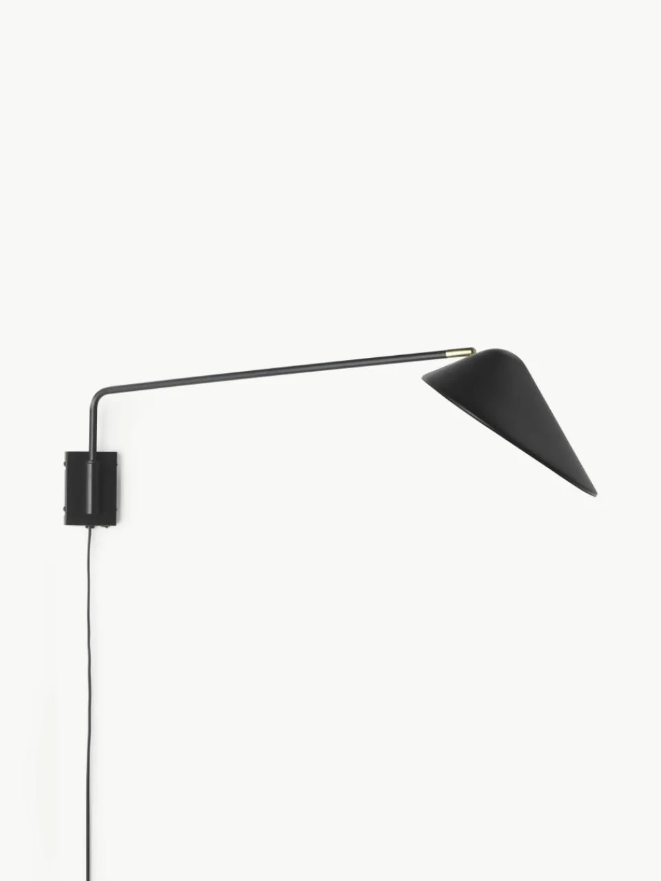 Grote wandlamp Neron met stekker^Westwing Collection Best