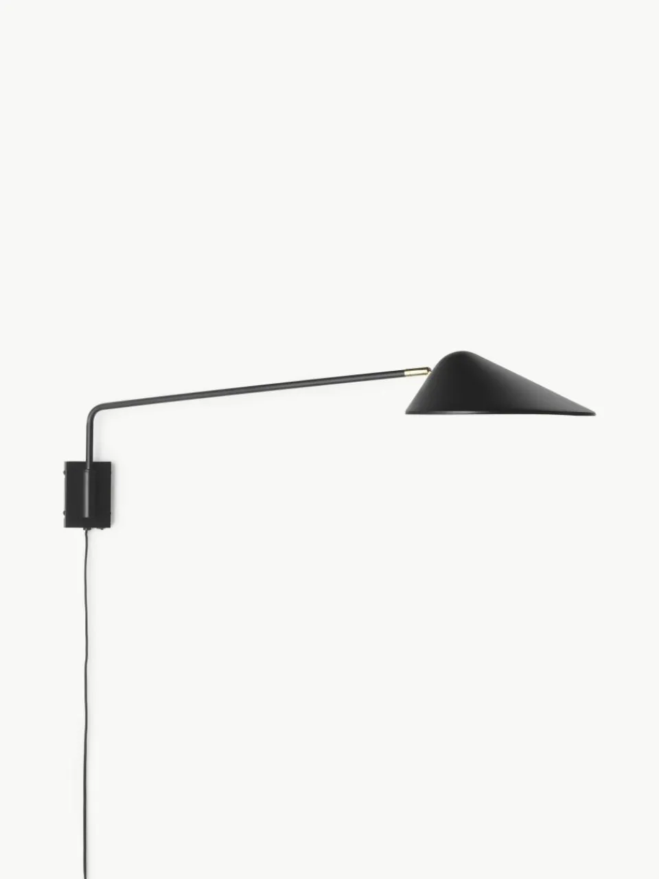 Grote wandlamp Neron met stekker^Westwing Collection Best