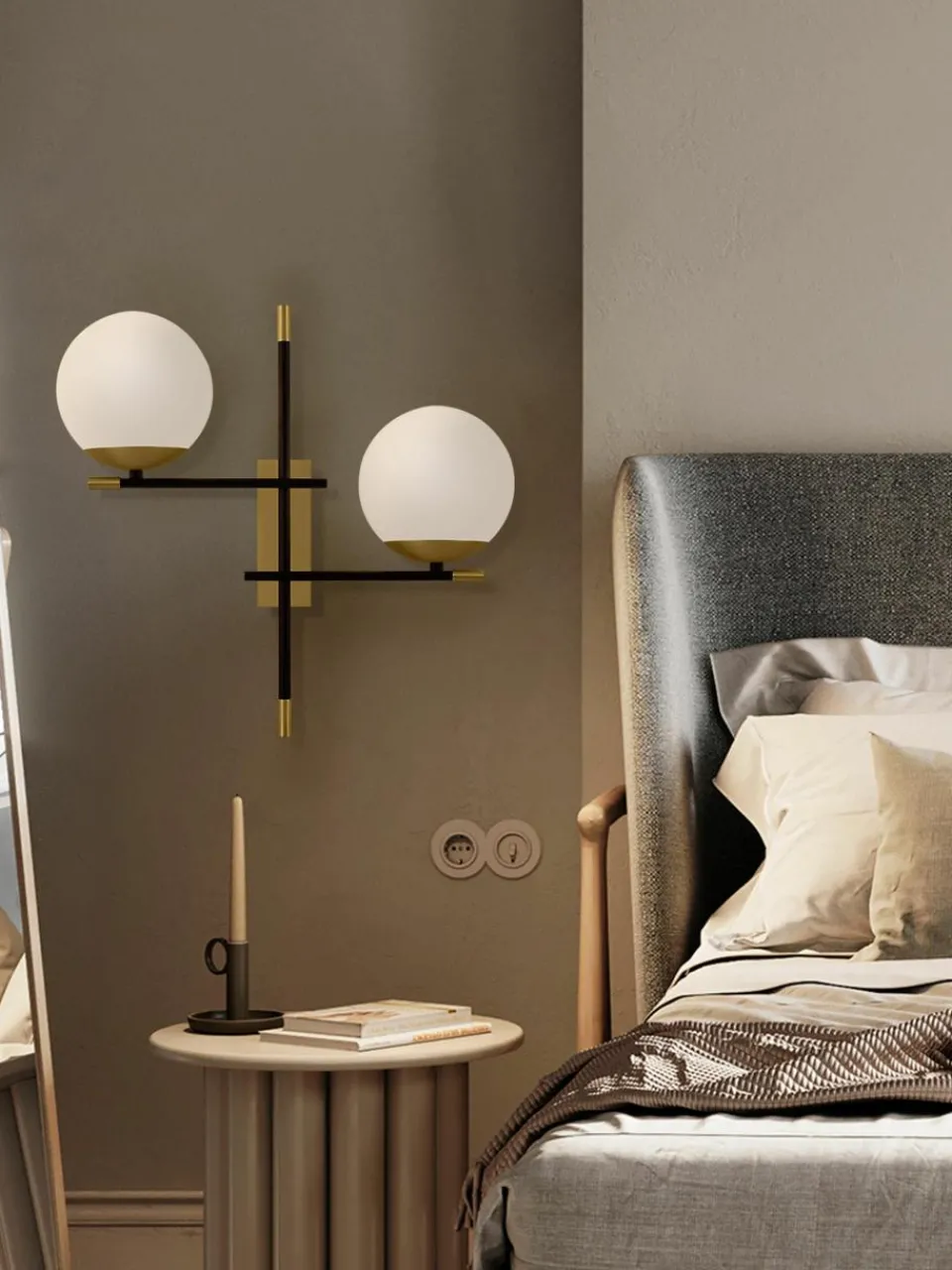 Grote wandlamp Nostalgia^Maytoni Hot