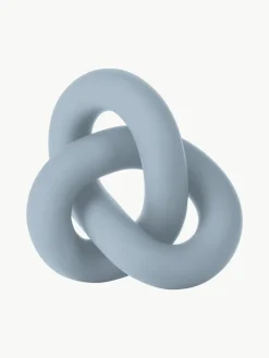 Handbeschilderd decoratief object Knot, H 9 cm^Cooee Design Hot