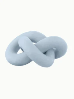 Handbeschilderd decoratief object Knot, H 9 cm^Cooee Design Hot