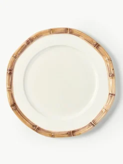 Handbeschilderd ontbijtbord Bamboo^Westwing Sale