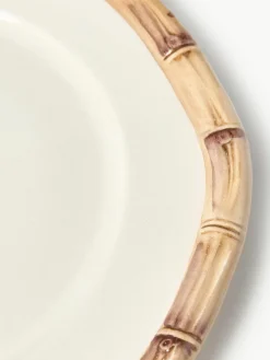Handbeschilderd ontbijtbord Bamboo^Westwing Sale