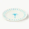 Handbeschilderd ontbijtbord The Palms^Westwing Sale