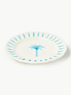 Handbeschilderd ontbijtbord The Palms^Westwing Sale