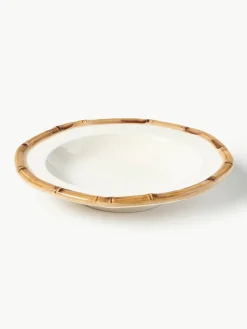 Handbeschilderd soepbord Bamboo^Westwing Hot