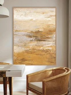 Handbeschilderde canvasdoek Hydrate met houten frame^Malerifabrikken Discount