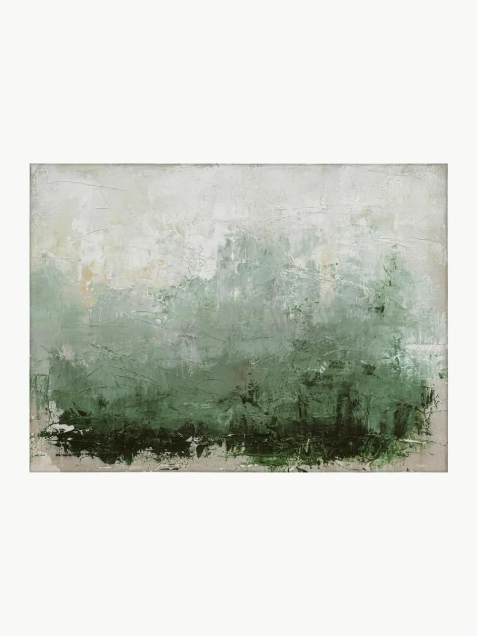 Handbeschilderde canvasdoek New Story met houten frame^Malerifabrikken Online