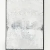 Handbeschilderde canvasdoek Simple Living met houten frame^Malerifabrikken Best