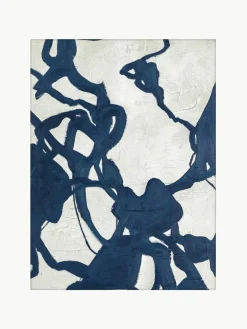 Handbeschilderde canvasdoek Blueplay met houten frame^Malerifabrikken Sale
