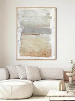 Handbeschilderde canvasdoek Scenario met houten frame^Malerifabrikken New