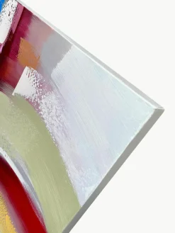 Handbeschilderde canvasdoek Esplosione di Colore^Agave Clearance