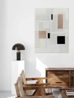 Handbeschilderde canvasdoek Balance^Agave Fashion