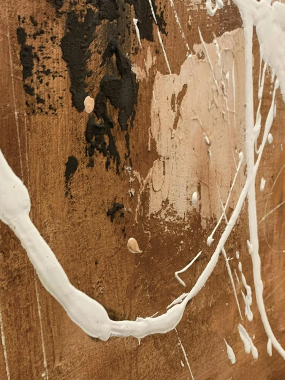 Handbeschilderde canvasdoek Rust^Agave Online