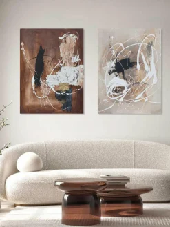 Handbeschilderde canvasdoek Rust^Agave Online