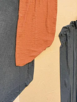 Handbeschilderde canvasdoek Fabrics met lijst^Agave Clearance