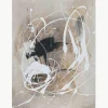 Handbeschilderde canvasdoek Cream^Agave Online