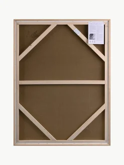 Handbeschilderde canvasdoek Yellow Field met houten lijst^Malerifabrikken Online