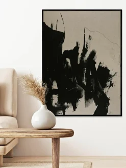 Handbeschilderde canvasdoek Without met houten lijst^Malerifabrikken Discount