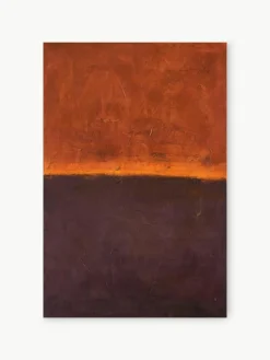 Handbeschilderde canvasdoek Edge Red^Malerifabrikken Discount