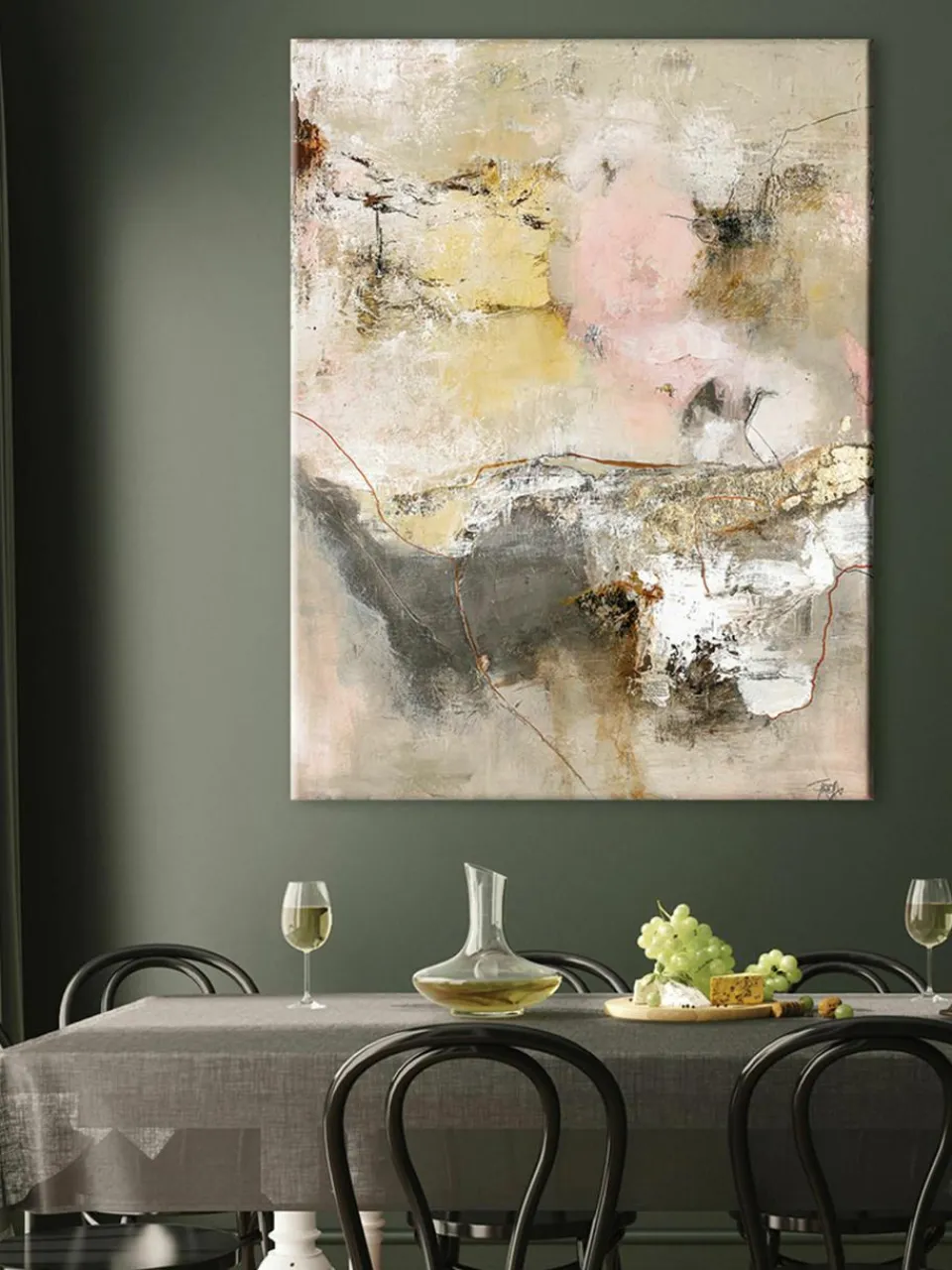 Handbeschilderde canvasprint Artcast^Malerifabrikken Clearance