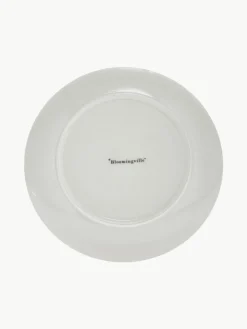 Handbeschilderde dinerbord Patrizia, set van 3^Bloomingville Discount