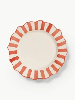 Handbeschilderde dinerborden Scalloped^Anna + Nina Online
