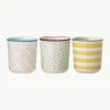 Handbeschilderde eierdopje Patrizia, set van 3^Bloomingville New