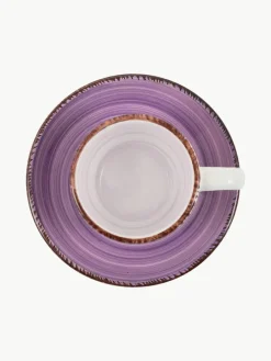 Handbeschilderde espresso kopjes Baita met schoteltjes, 6-delig^Villa D'Este Home Tivoli Sale