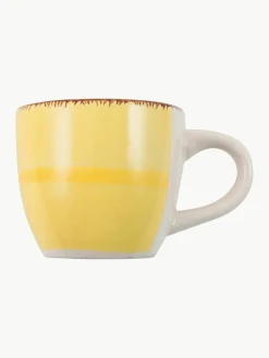 Handbeschilderde espresso kopjes Baita met schoteltjes, 6-delig^Villa D'Este Home Tivoli Sale