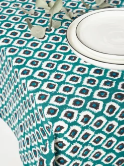 Handbeschilderde katoenen tafelkleed Sarp^Westwing Sale