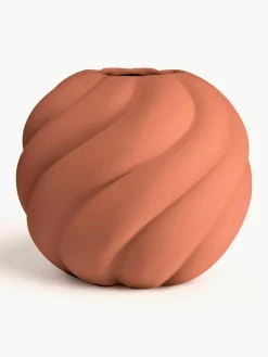 Handbeschilderde keramische vaas Twist Ball, H 20 cm^Cooee Design Best