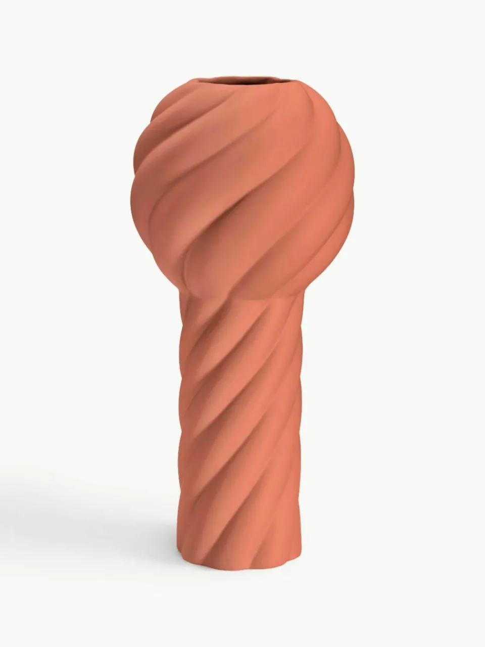 Handbeschilderde keramische vaas Twist Pillar, H 34 cm^Cooee Design Online