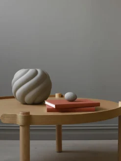 Handbeschilderde keramische vaas Twist Ball, H 20 cm^Cooee Design Sale