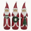 Handbeschilderde Kerstman figuren Pedros, set van 3^Westwing Outlet