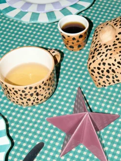 Handbeschilderde kopje Leopard^Anna + Nina Discount