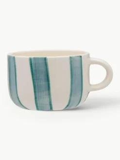 Handbeschilderde kopje Powder Striped^Anna + Nina New
