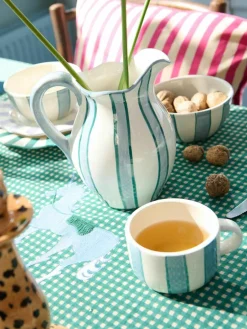 Handbeschilderde kopje Powder Striped^Anna + Nina New