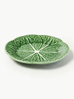 Handbeschilderde ontbijtborden Cabbage, 4 stuks^BORDALLO PINHEIRO Outlet
