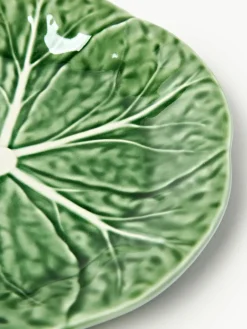 Handbeschilderde ontbijtborden Cabbage, 4 stuks^BORDALLO PINHEIRO Outlet