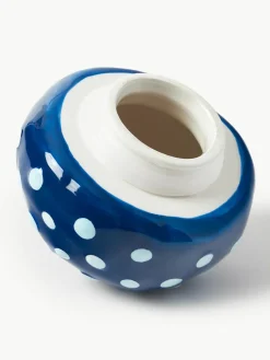 Handbeschilderde opbergpot Magic Mushroom van dolomiet^&k Amsterdam Online